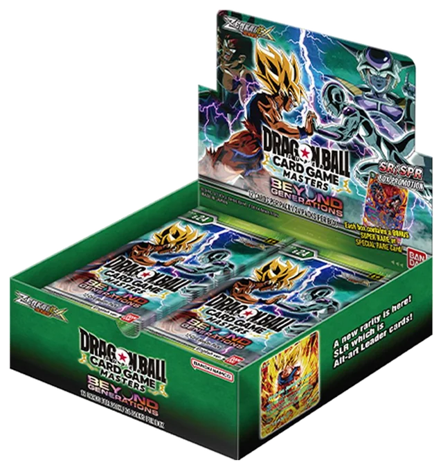 Dragon Ball Super Masters Beyond Generations boosterdisplay