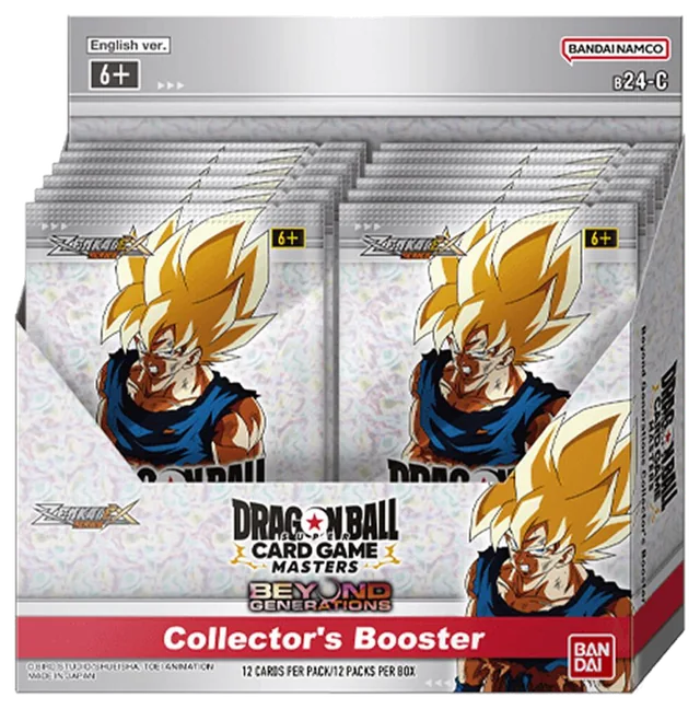 Dragon Ball Super Masters Beyond Generations Collector-Booster-Display