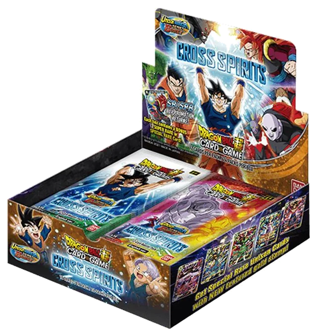 Dragon Ball Super Masters Cross Spirits Booster-Display
