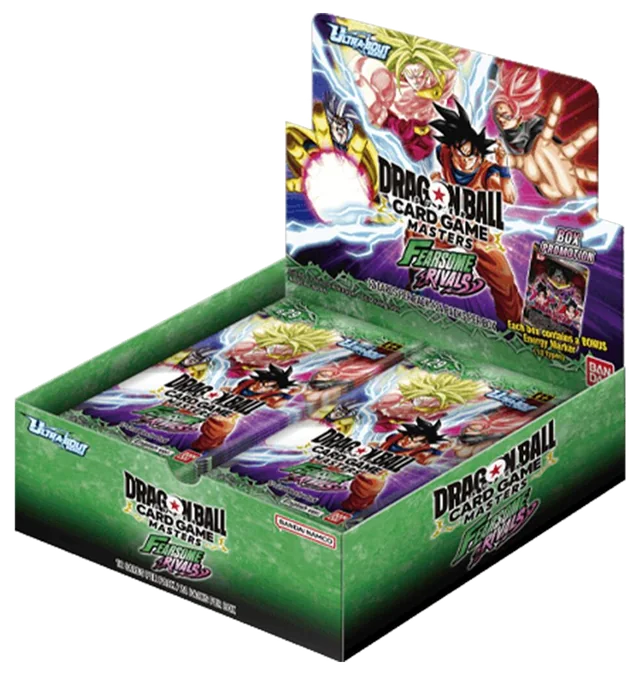Dragon Ball Super Masters Fearsome Rivals boosterdisplay