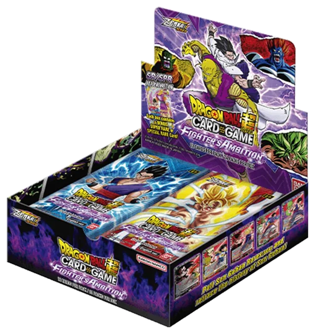 Dragon Ball Super Masters Fighter's Ambition Booster-Display
