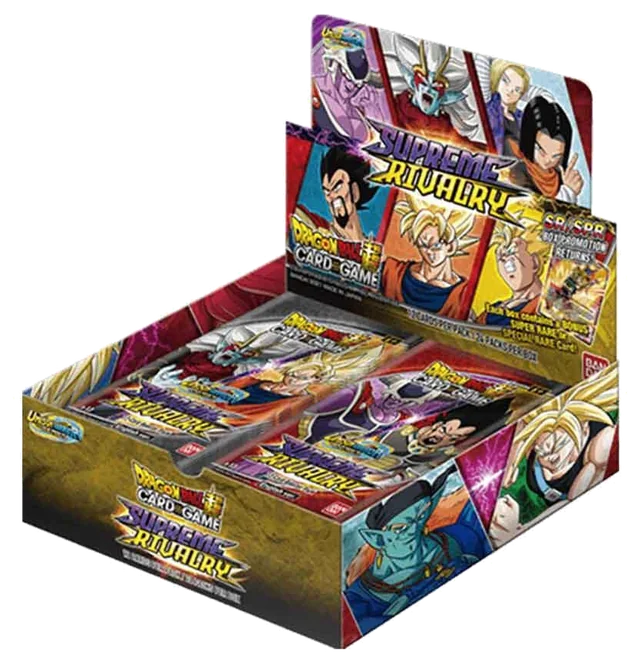 Dragon Ball Super Masters Supreme Rivalry Booster-Display