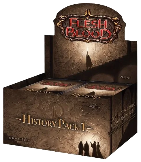 Flesh and Blood History Pack 1 Black Label booster box
