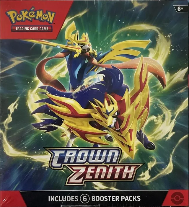 Pokémon Crown Zenith booster bundle