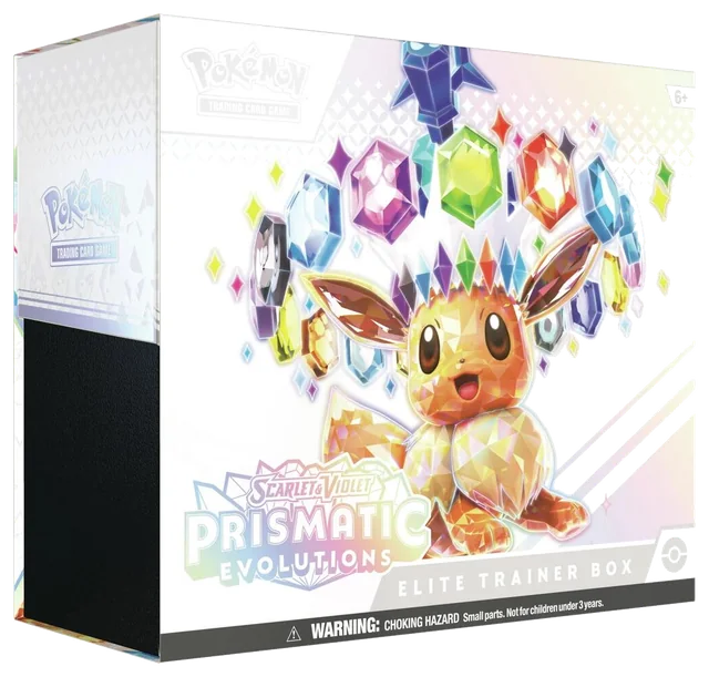 Pokémon Prismatic Evolutions, coffret Dresseur d'élite