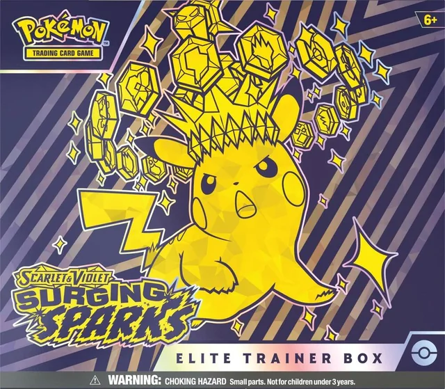 Pokémon Surging Sparks, coffret Dresseur d'élite