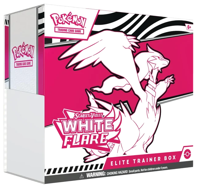 Pokémon White Flare Top-Trainer-Box