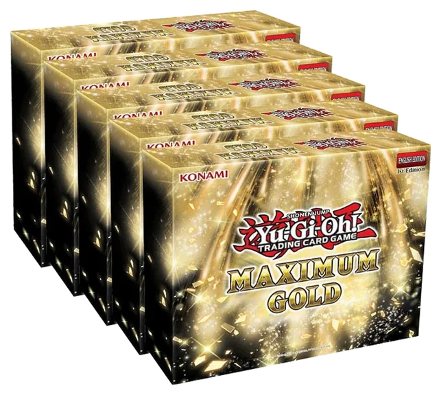 Yu-Gi-Oh! Maximum Gold Booster-Display