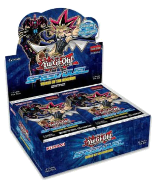 Yu-Gi-Oh! Speed Duel: Trials of the Kingdom, display de boosters